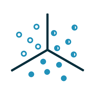 cluster analysis icon